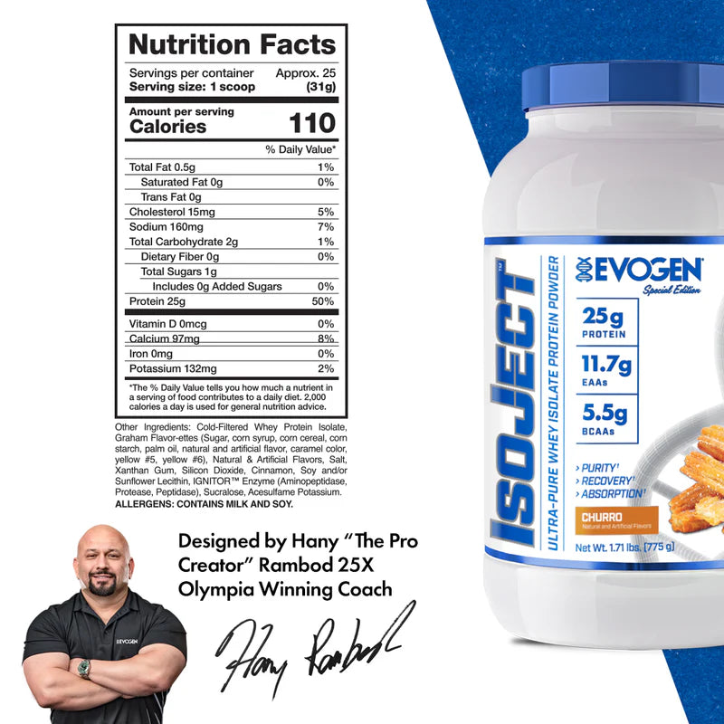 Evogen Proteina Isoject 2 lbs 28 Servicios informacion nutricional