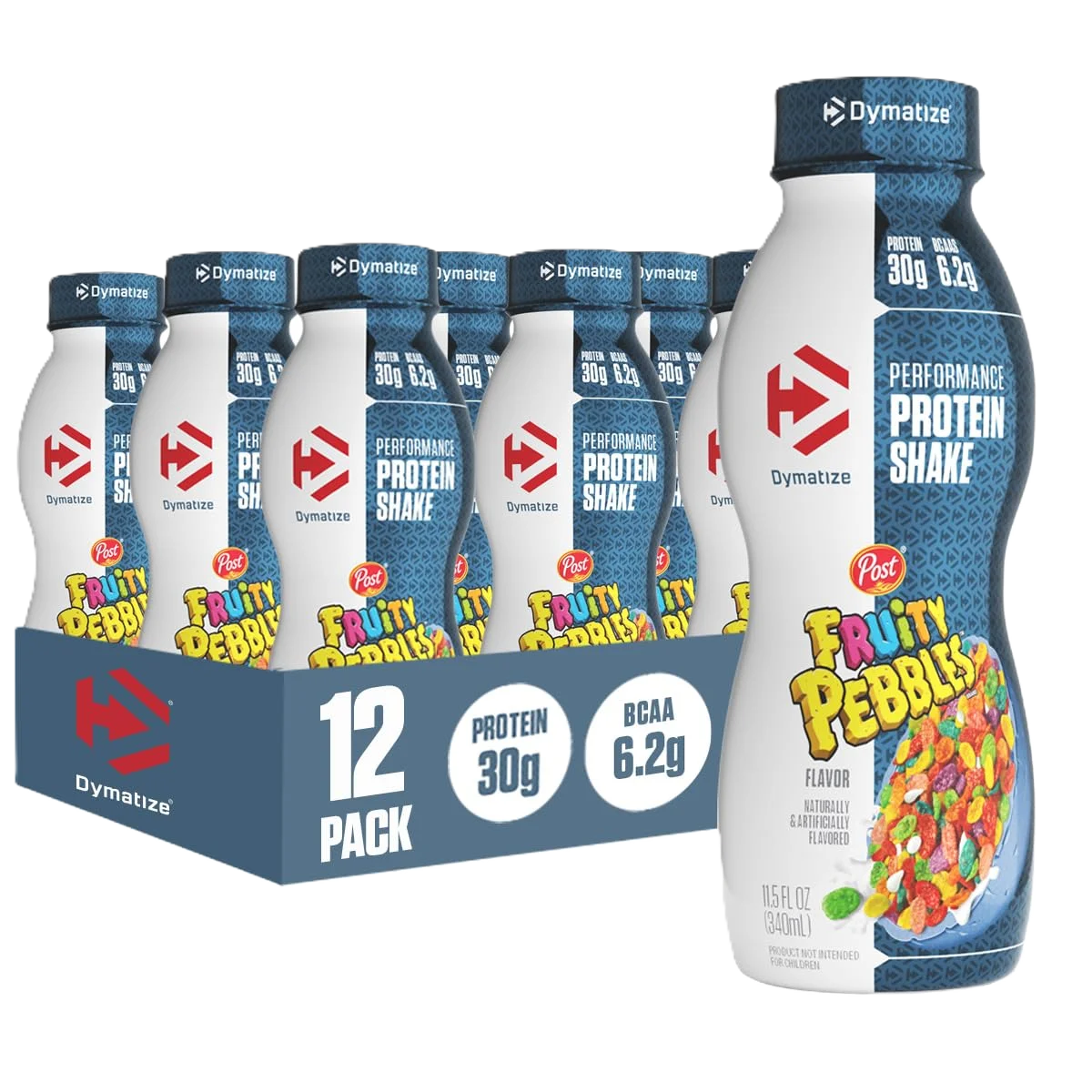 Dymatize Ready To Drink Proteina Shake 12 pack Fruity Pebbles Portada