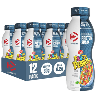 Dymatize Ready To Drink Proteina Shake 12 pack Fruity Pebbles Portada