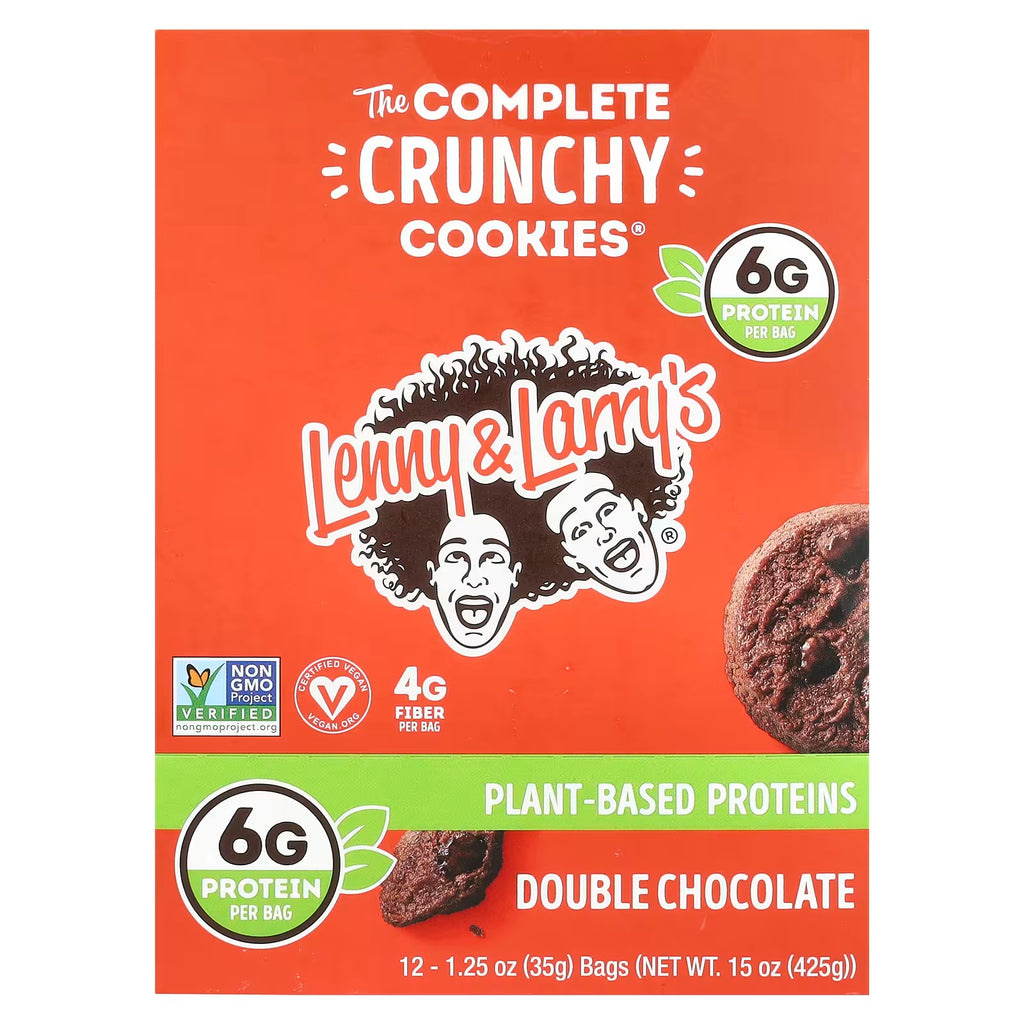 Lenny & Larry's Galletas Crunchy 35 G - Caja Con 12 Galletas doble chocolate