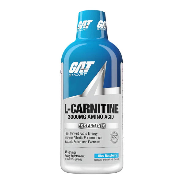 GAT Sport L-Carnitina 3000mg 473 ml 32 Servicios mora azul