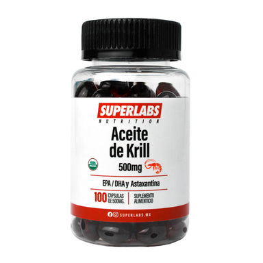 Superlabs Nutrition Aceite de krill 500 mg 100 Caps