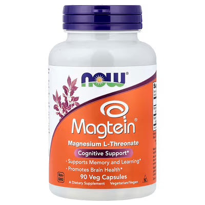 Now Foods Magtein 90 Veg Capsulas