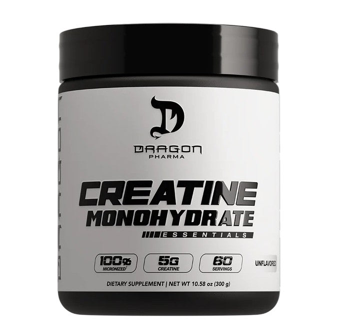 Dragon Pharma Creatina Monohidratada 300Gr 60 Porciones