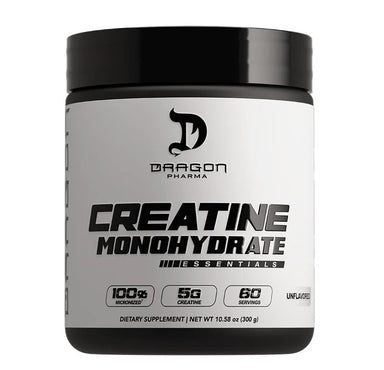 Dragon Pharma Creatina Monohidratada 300Gr 60 Porciones
