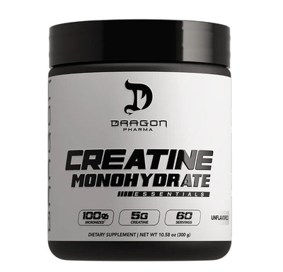 Dragon Pharma Creatina Monohidratada 300Gr 60 Porciones