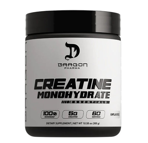 Dragon Pharma Creatina Monohidratada 300Gr 60 Porciones