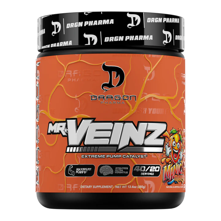 Dragon Pharma Mr. Veinz Pre Entreno 40 Porciones mango
