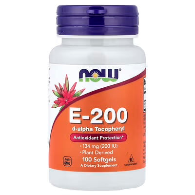 Now Foods E-200 100 Softgels