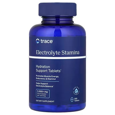 Trace Minerals Electrolyte Stamina 300 Tabs 300mg