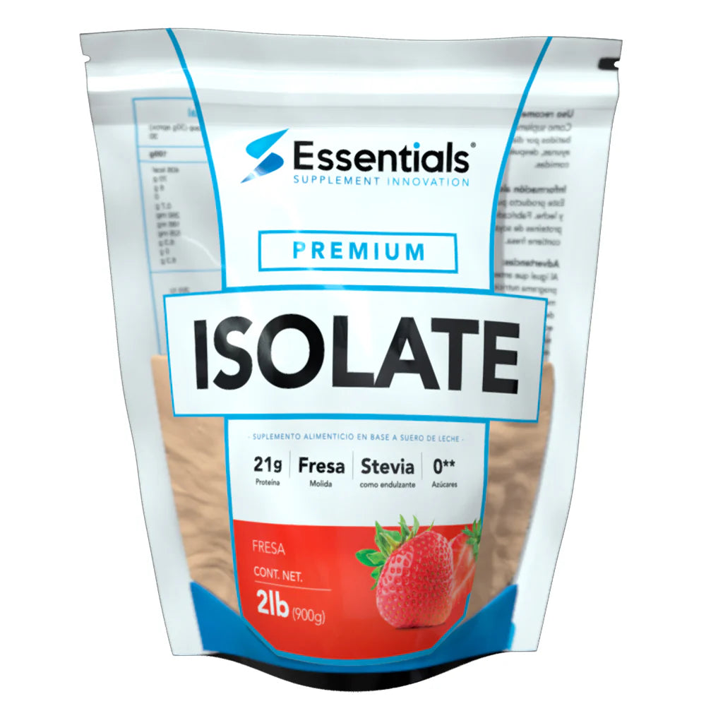 Essentials Isolate Premium 2 Lbs 72 Servicios Fresa