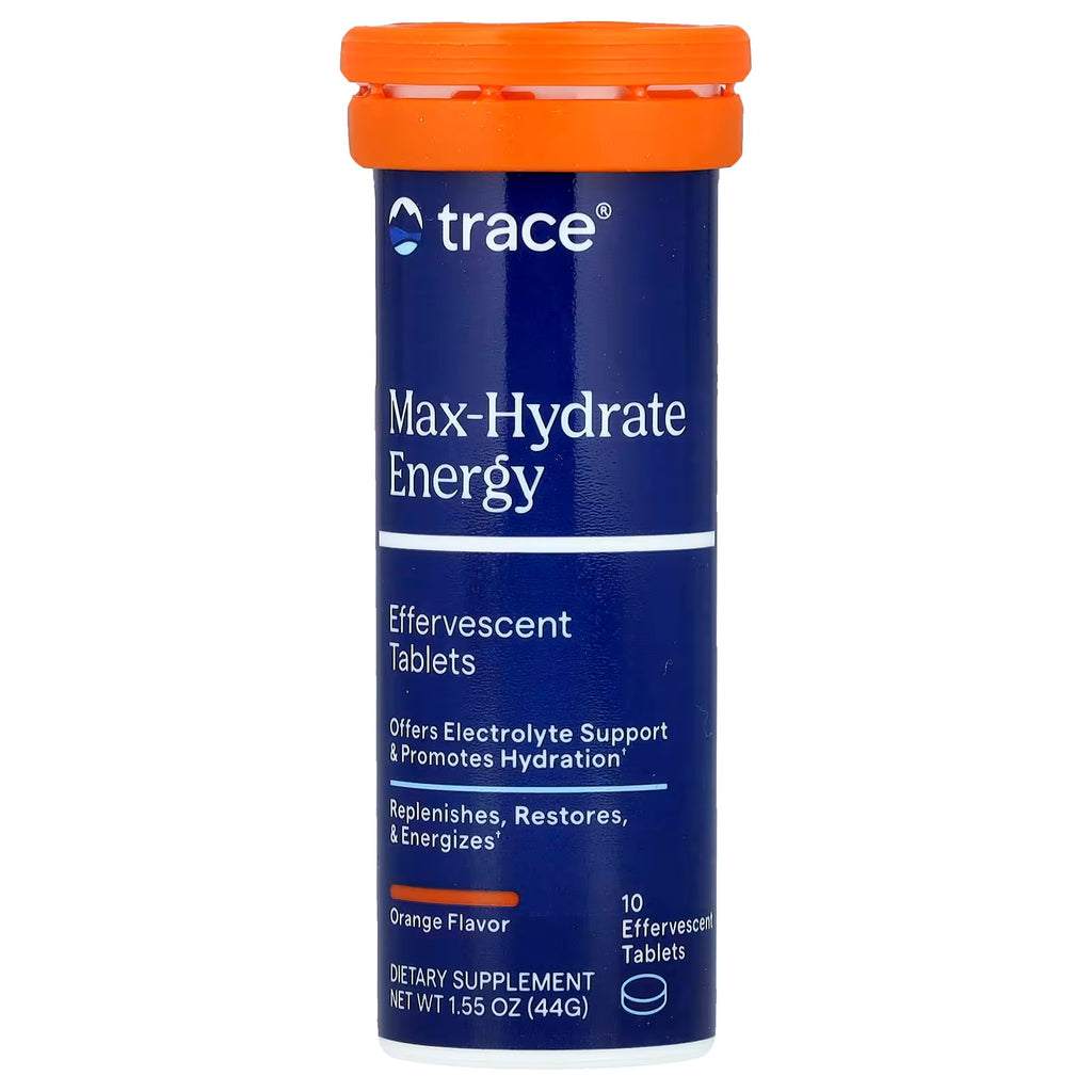 Trace Minerals Max-Hydrate Naranja Tabs
