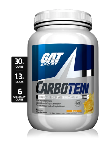GAT Sport Carbotein 4Lbs 50 Servicios naranja