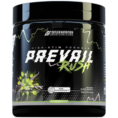 Jay Cutler Prevail Rush Pre Entreno 308g 20 servicios Cotton candy grape