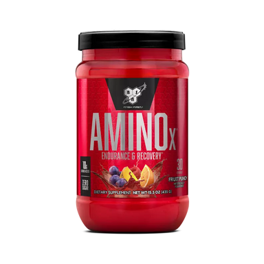 BSN Amino X 30 Servicios. Aminoácidos ponche de frutas