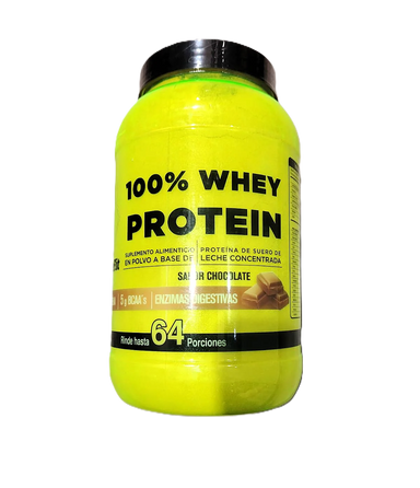 Musclefit 100% Whey Protein 5Lb -64 servicios chocolate