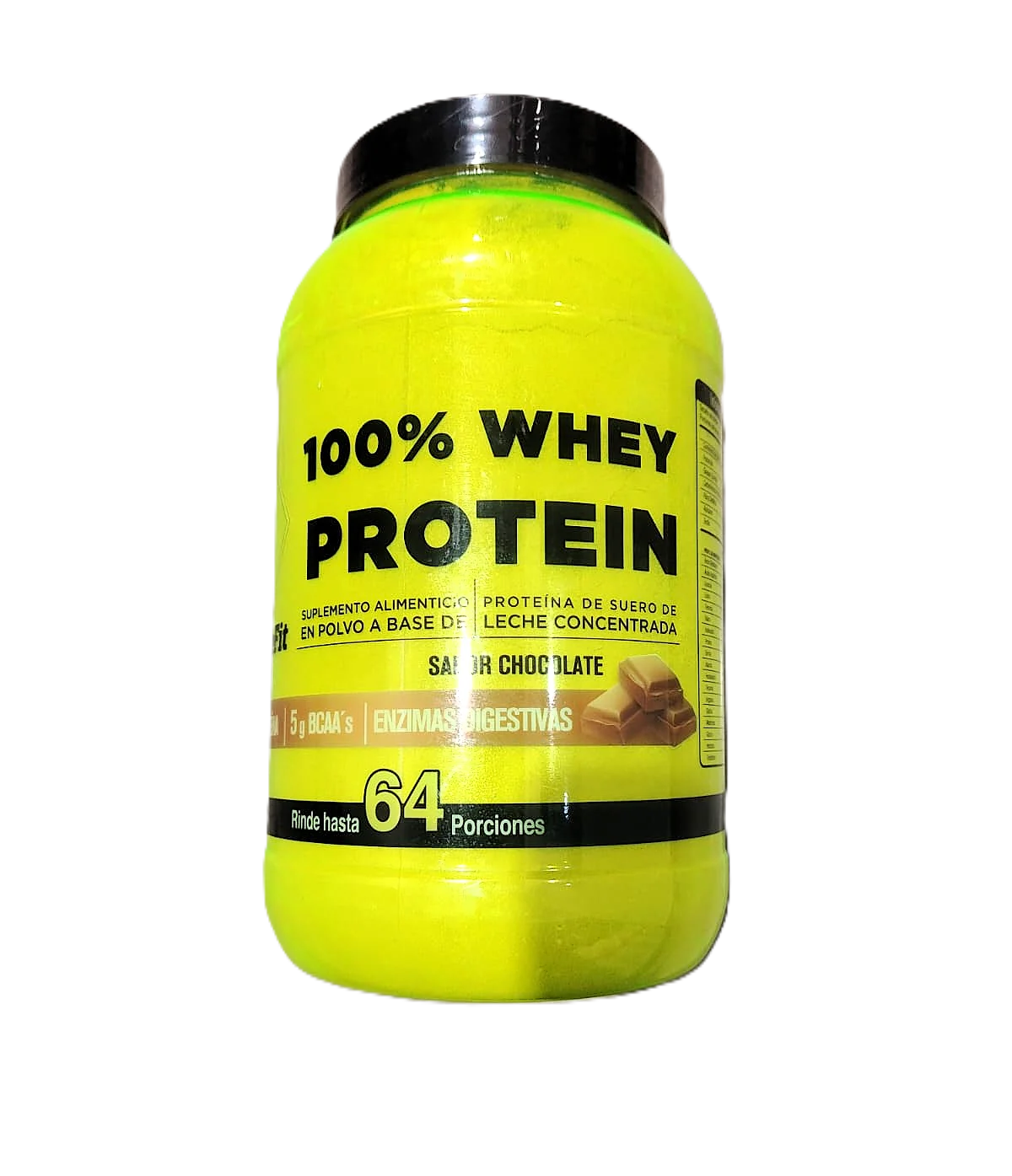 Musclefit 100% Whey Protein 5Lb -64 servicios chocolate
