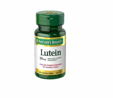 Natures Bounty Luteina 20 Mg 40 Capsulas Antioxidante Ocular