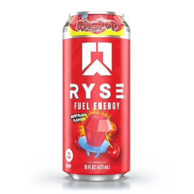 Ryse Fuel Energy Drink 12 Pack Ring Pop Sabor Cherry