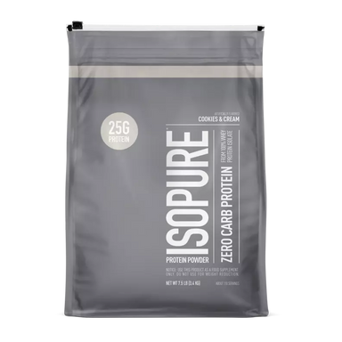 Isopure Proteina Zero Carb 7.5 Lbs 103 servicios cookies and cream