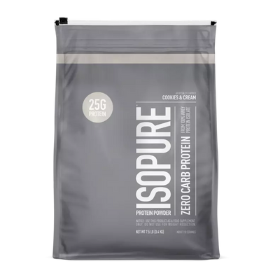 Isopure Proteina Zero Carb 7.5 Lbs 103 servicios cookies and cream
