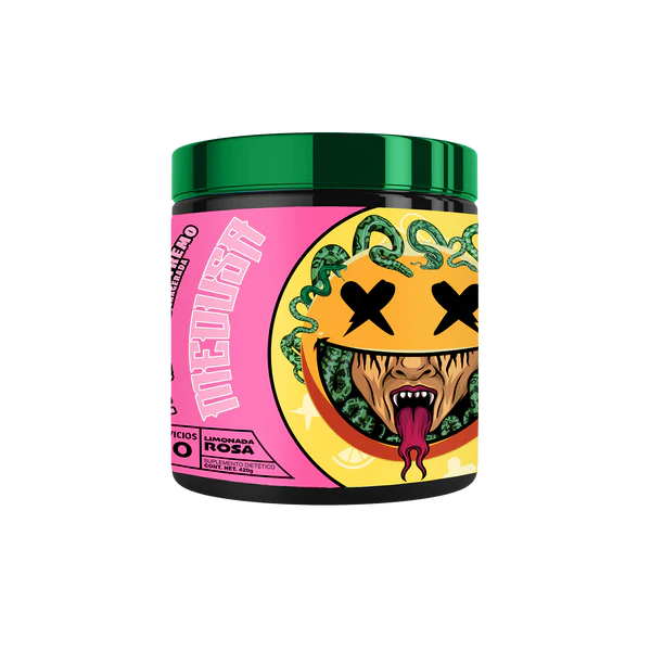 Smile Labz Pre Entreno Medusa 30 Servicios Limonada Rosa Portada
