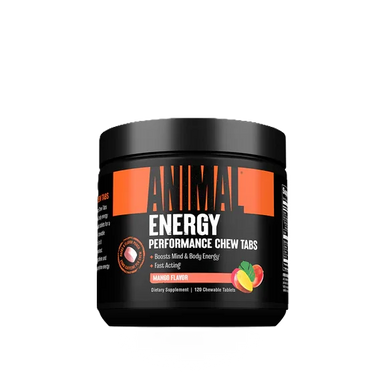Universal Animal Energy Performance Chews 120 Tabletas Sabor Mango