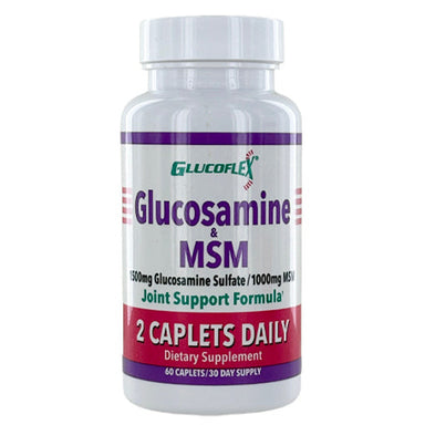 Glucoflex Glucosamina 1500mg & MSM 1000mg 60 capsulas