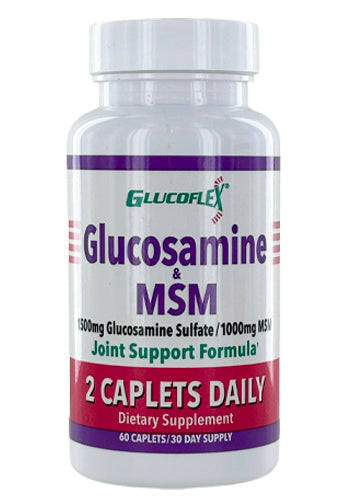 Glucoflex Glucosamina 1500mg & MSM 1000mg 60 capsulas