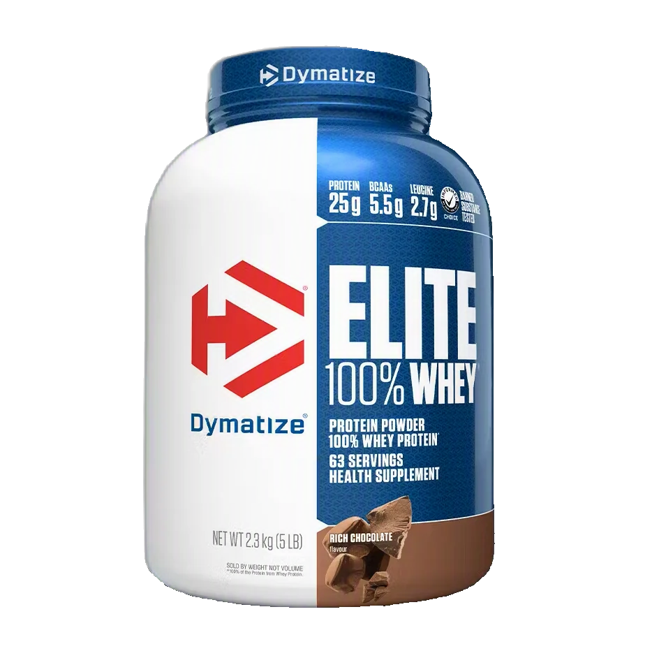 Dymatize Proteina Elite 100% Whey 5 Lbs 63 Servicios chocolate