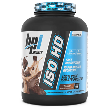BPI Sports Proteina ISO HD 5 Libras chocolate brownie