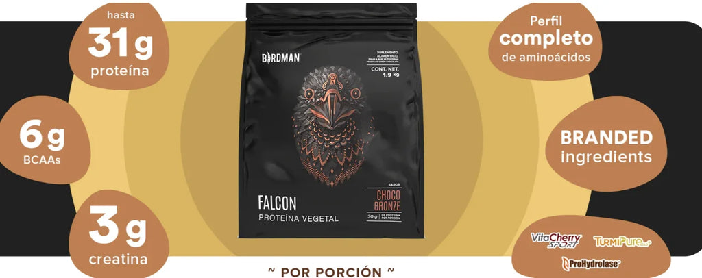 Birdman Proteina Falcon Performance Bolsa 1.9kg portada 3