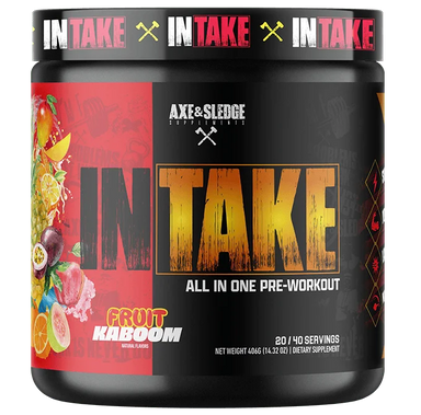 Axe & Sledge Intake Pre Entreno 20/40 Serv Fruit Kaboom