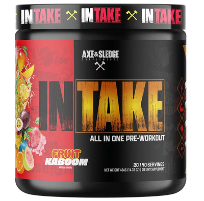 Axe & Sledge Intake Pre Entreno 20/40 Serv Fruit Kaboom
