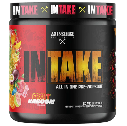Axe & Sledge Intake Pre Entreno 20/40 Serv Fruit Kaboom