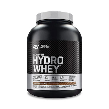 Optimum Nutrition Proteina Platinum Hydro Whey 3.5 libras 40 servicios chocolate