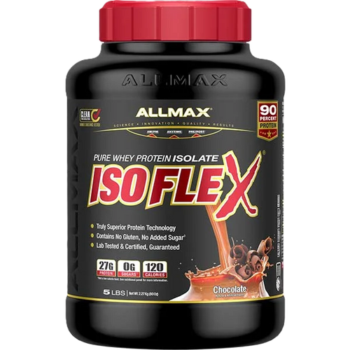 Allmax Proteina Isoflex 5Lbs 75 Servicios chocolate