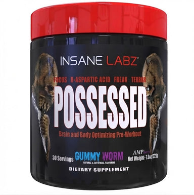 Insane Labz Possessed Pre Entreno 30servs gummy worm