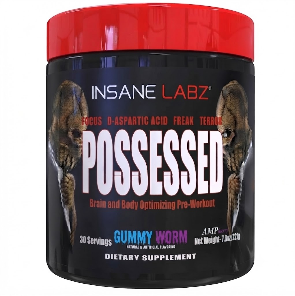 Insane Labz Possessed Pre Entreno 30servs gummy worm
