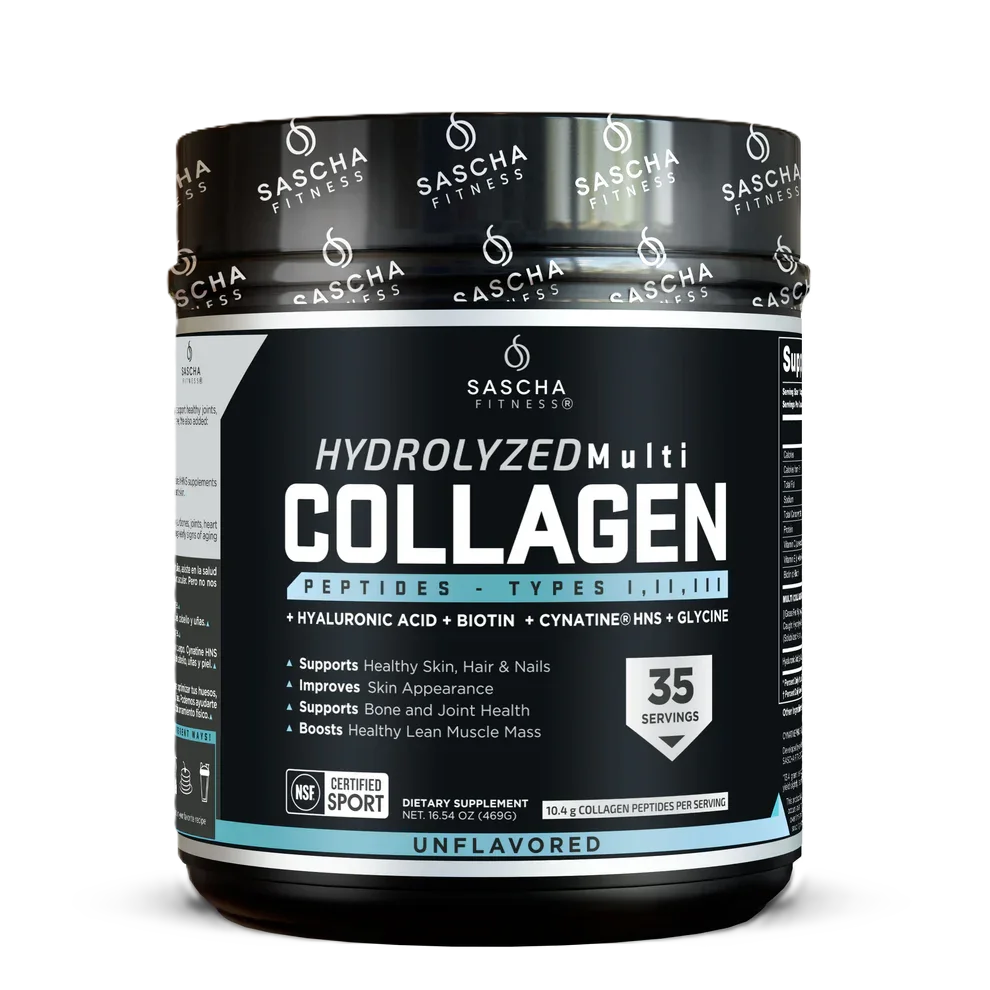 Sascha Fitness Colageno Hidrolizado 35 Servicios sin sabor