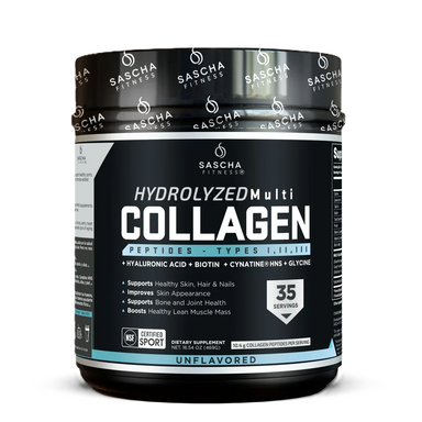 Sascha Fitness Colageno Hidrolizado 35 Servicios sin sabor