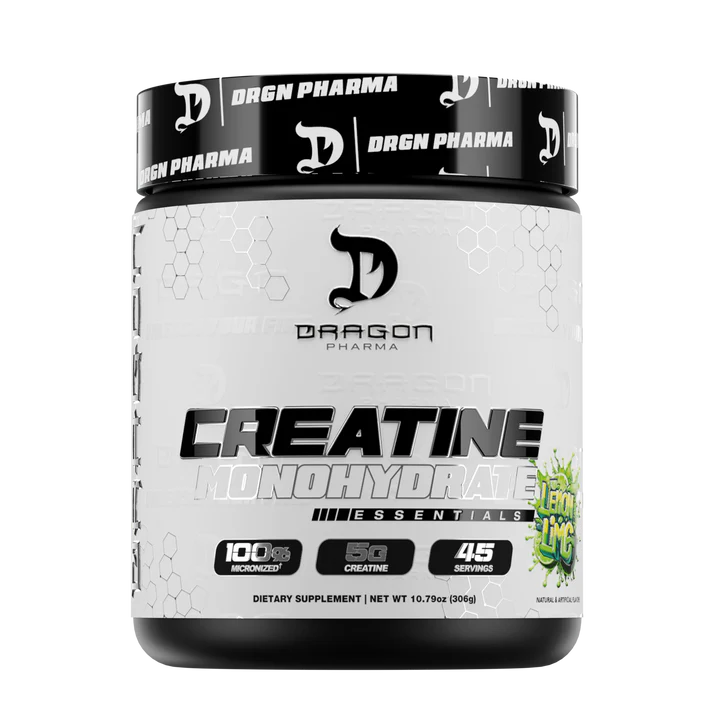 Dragon Pharma Creatina Con Sabor 306 Gr 45 Servicios Lemon Lime