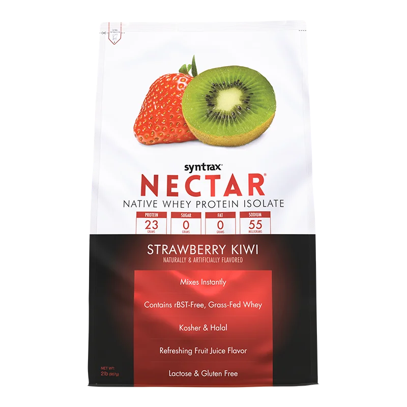 Syntrax Proteina Nectar 2 Lbs 32 servicios Natural Double Fresa Kiwi