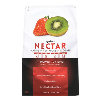 Syntrax Proteina Nectar 2 Lbs 32 servicios Natural Double Fresa Kiwi