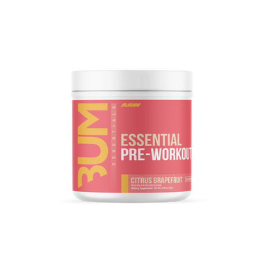 Raw Nutrition Bum Essentials Pre Entreno 30 Servicios Citrus grapefruit
