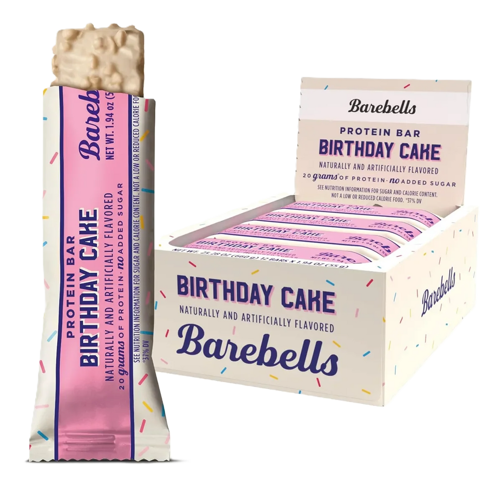 Barebells Barras de Proteina Caja 12pz Birthday cake