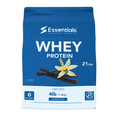 Essentials Whey Protein 4 Lbs 60 Servicios Vainilla