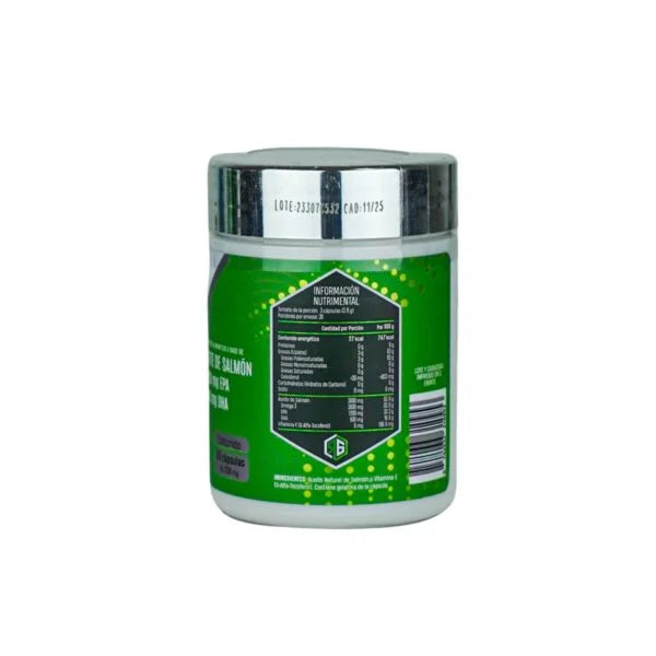 Red Gold Omega 3 1200mg EPA/ 600mg DHA 90 Tabletas Informacion nutricional