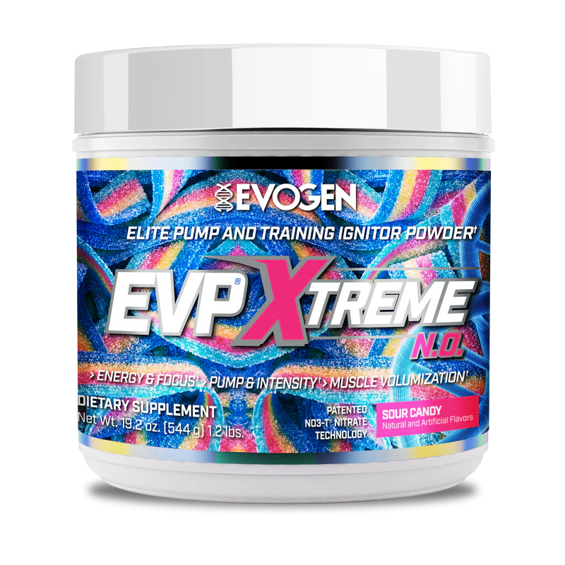 Evogen EVP Xtreme N.O Pre Entreno 40 Servicios sour candy