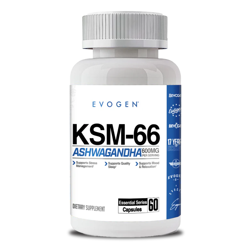 Evogen KSM-66 Ashwaganda 60 Capsulas